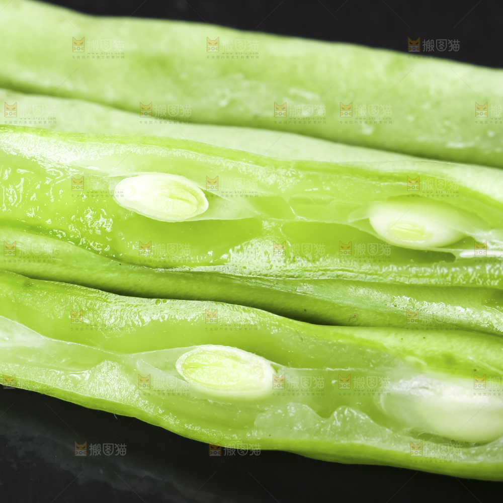 深底上的四季豆