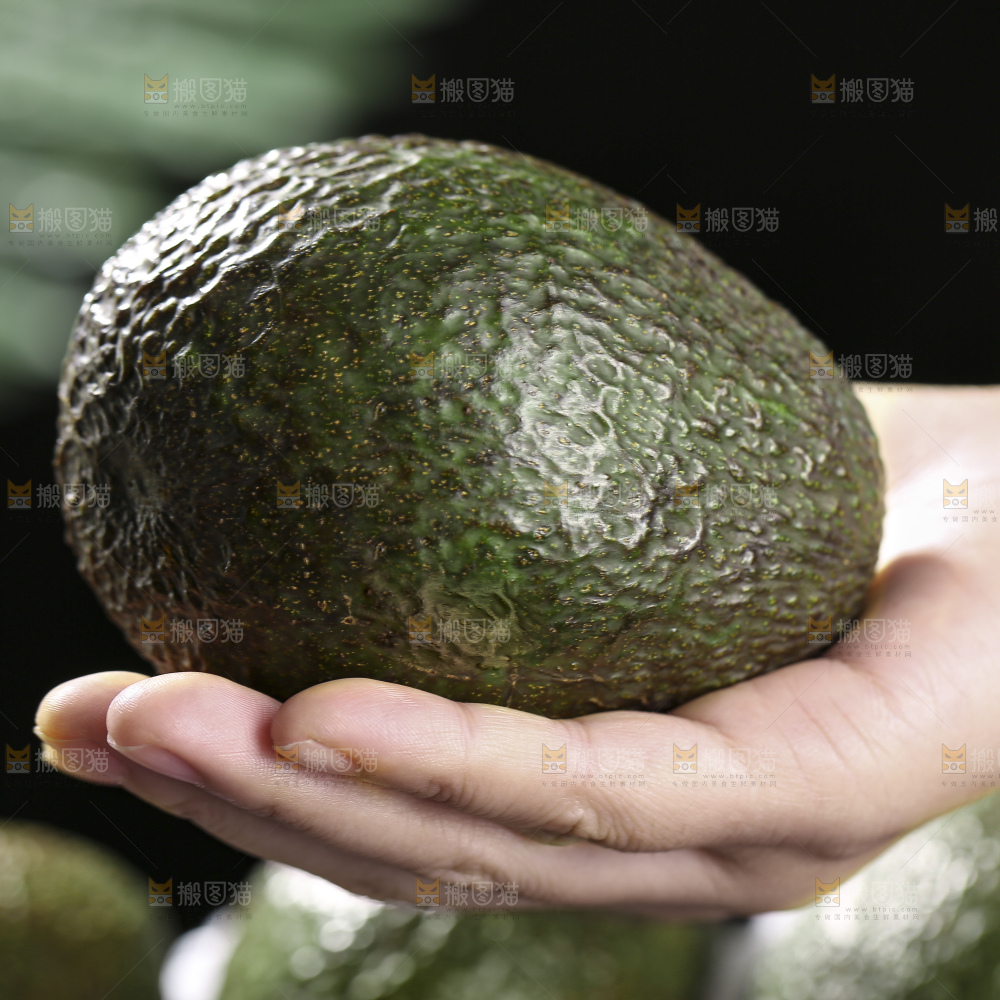深底上的牛油果