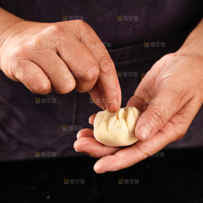 深底上包子的制作
