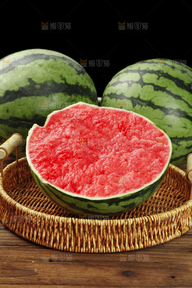 木底上的麒麟瓜