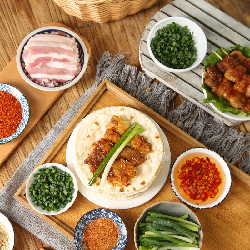 深底上的淄博小饼