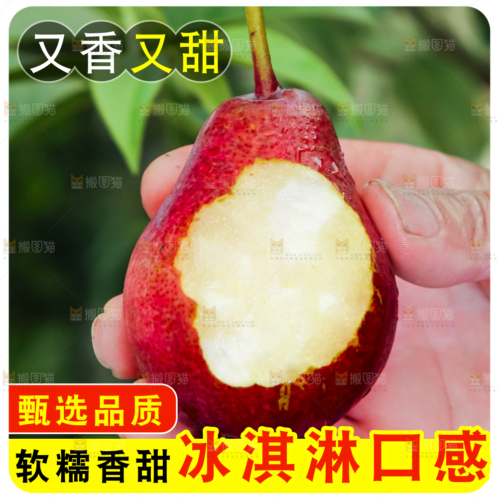 红啤梨主图