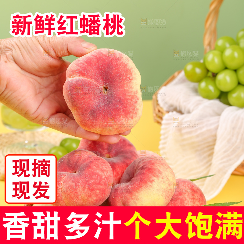 浅底上的毛蟠桃