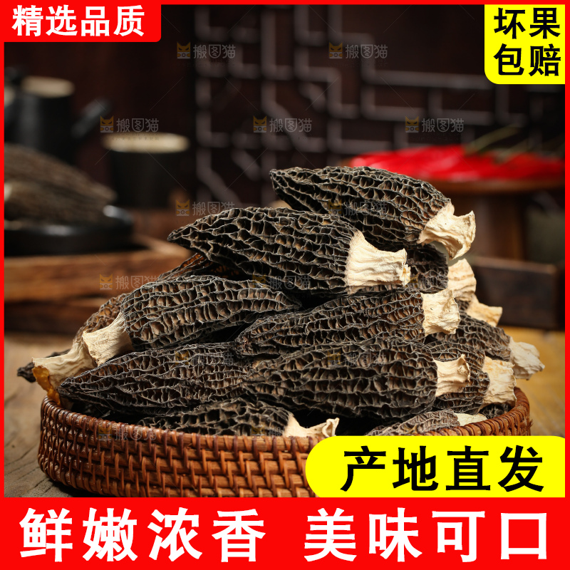 深底上的羊肚菌