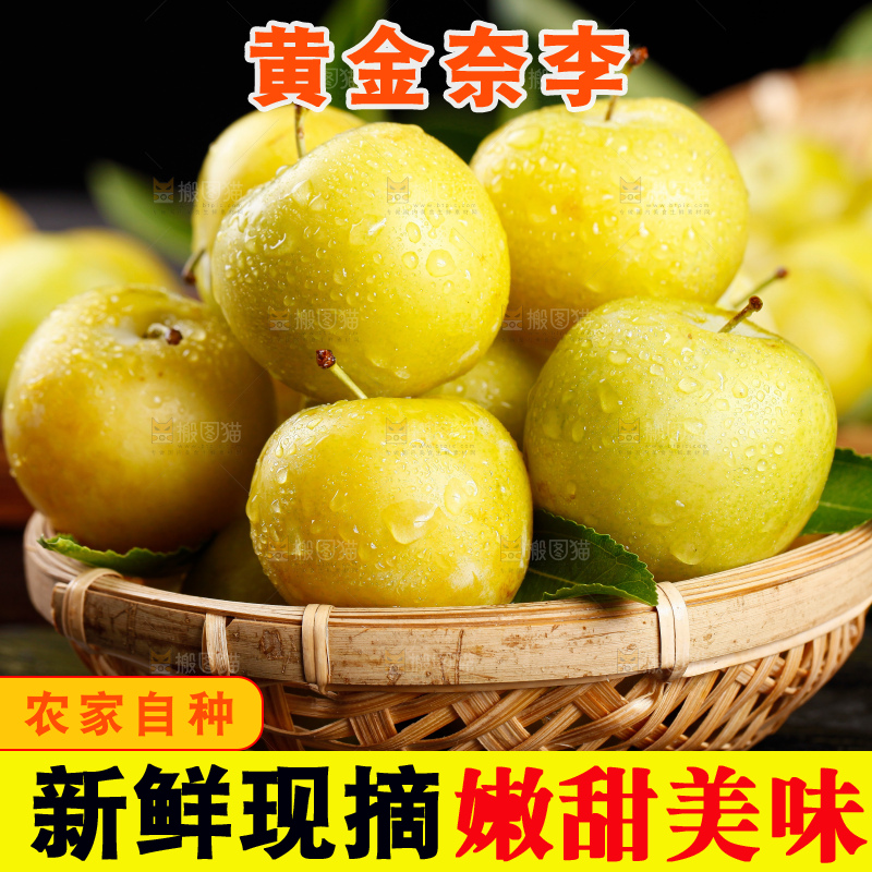 深底上的黄金奈李