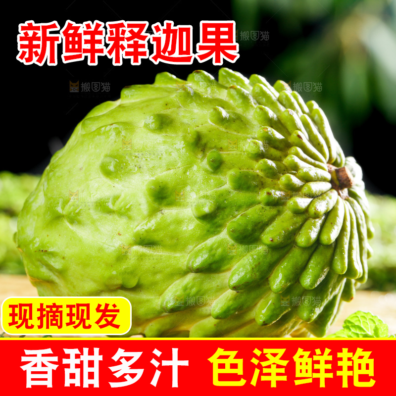 深底上的释迦果