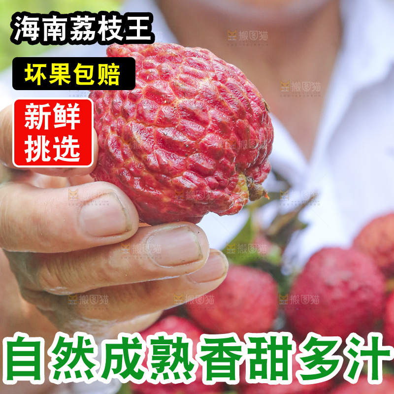 手里拿着荔枝王