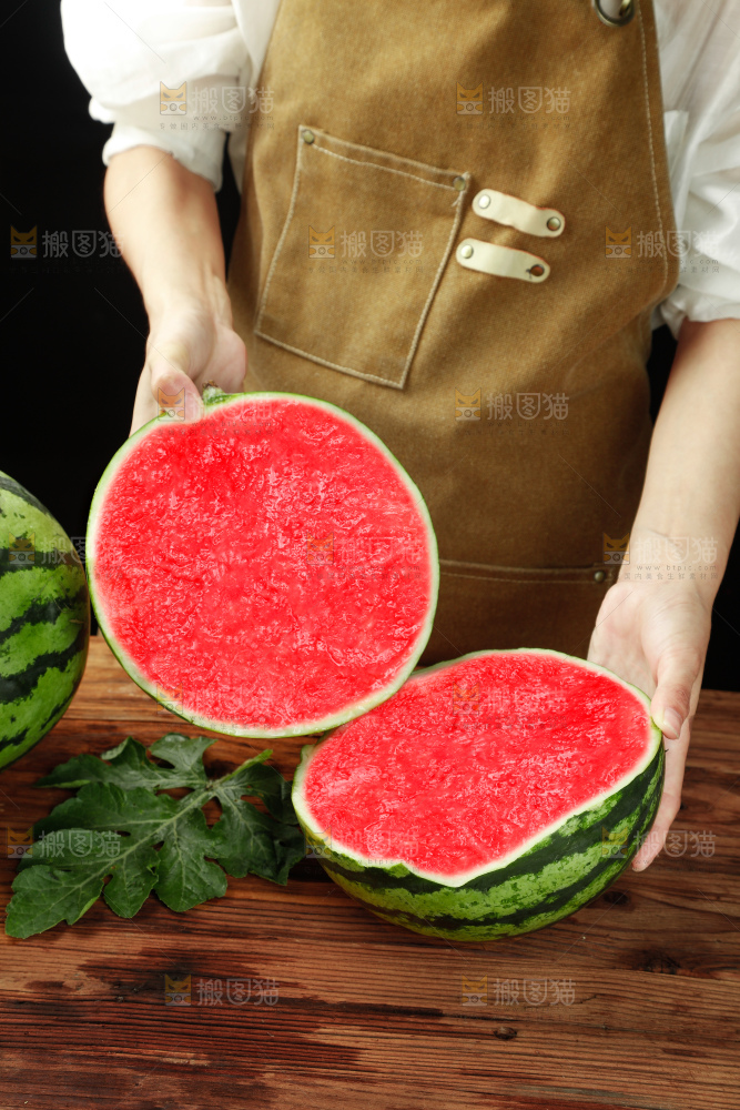 木底上的冰糖麒麟瓜