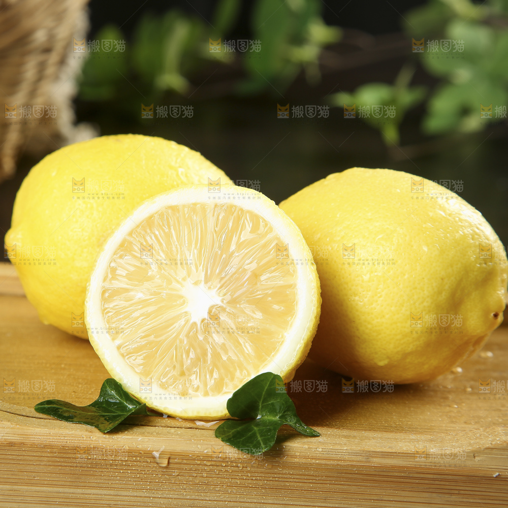 深底上的安岳黄柠檬
