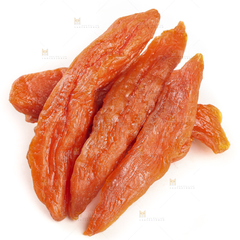 浅底上的红薯干
