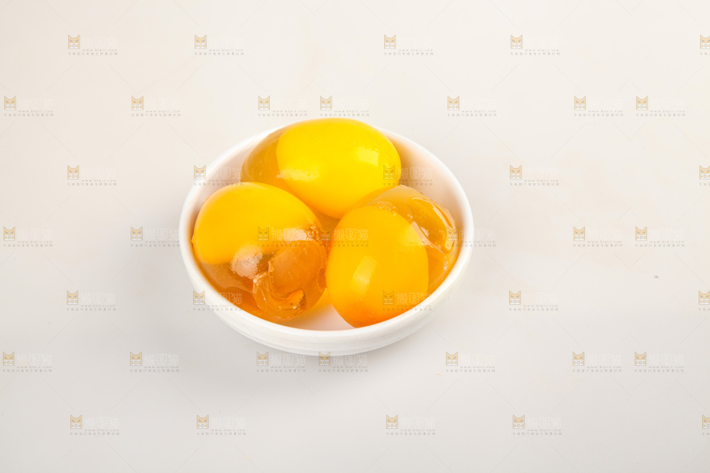 白底上的变蛋