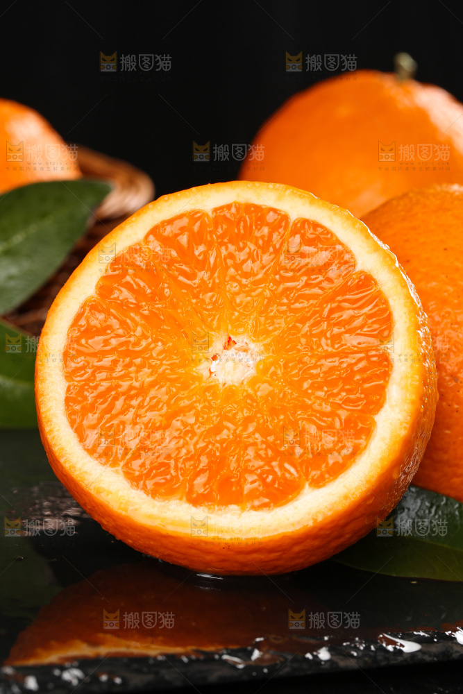 深底上的青见柑橘