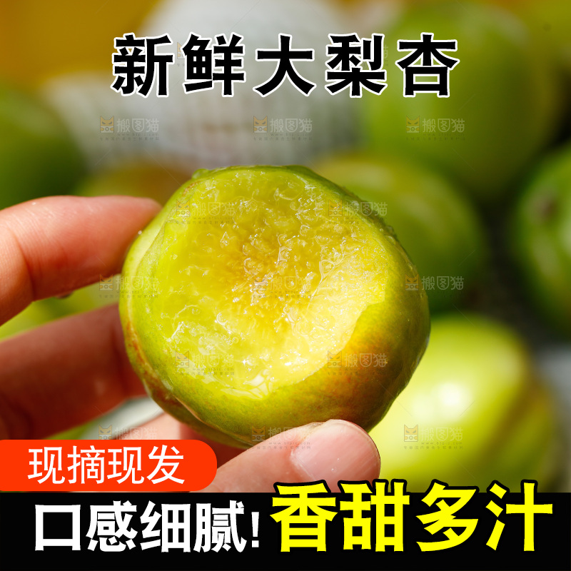 深底上的大梨杏