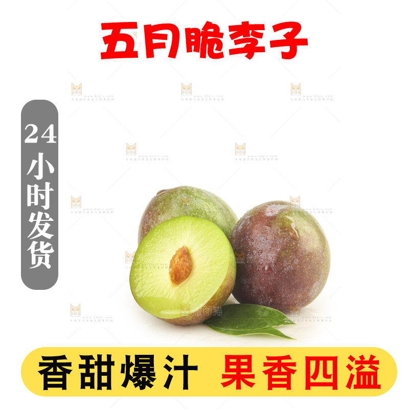白底上的五月脆