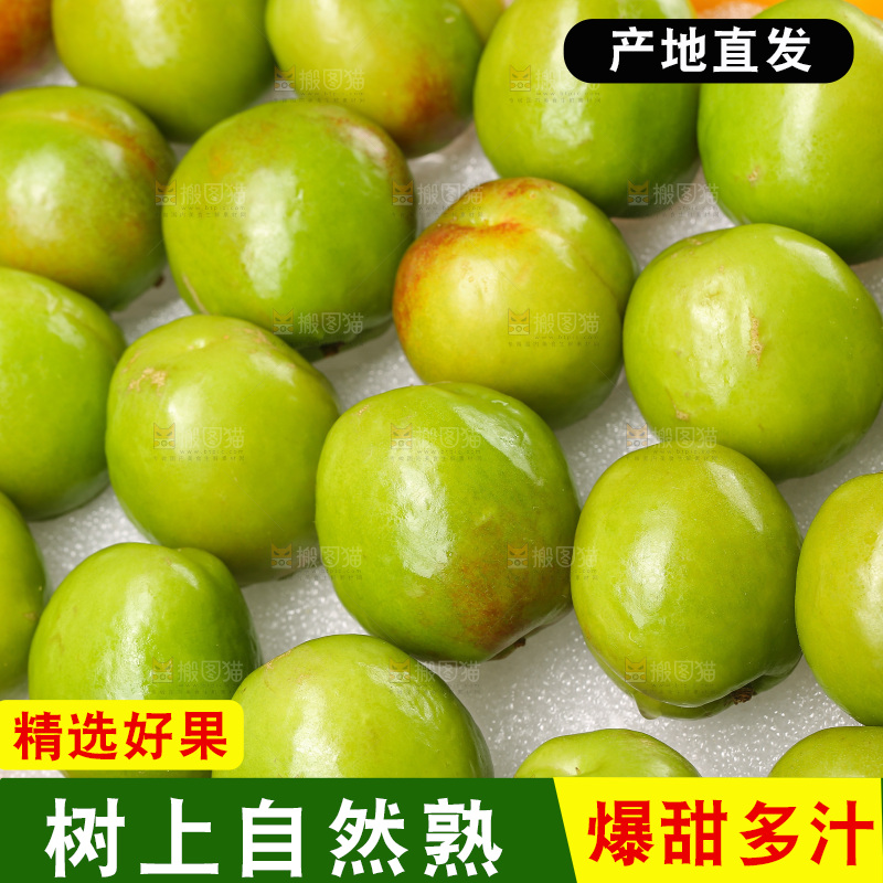 木底上的大梨杏