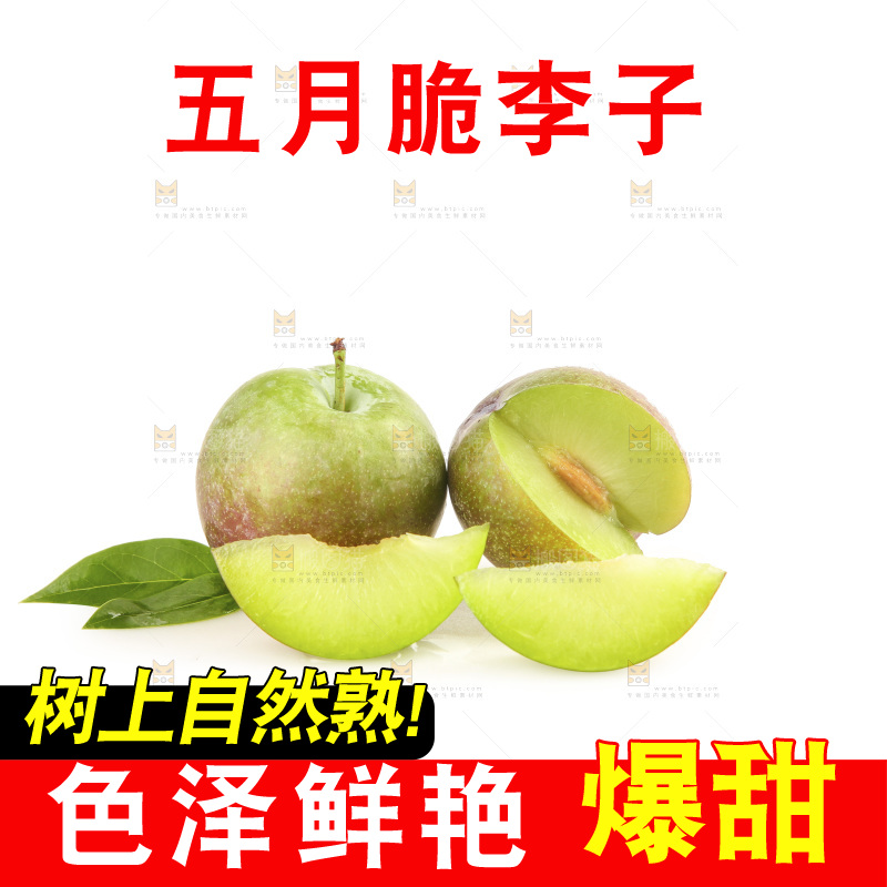 白底上的五月脆