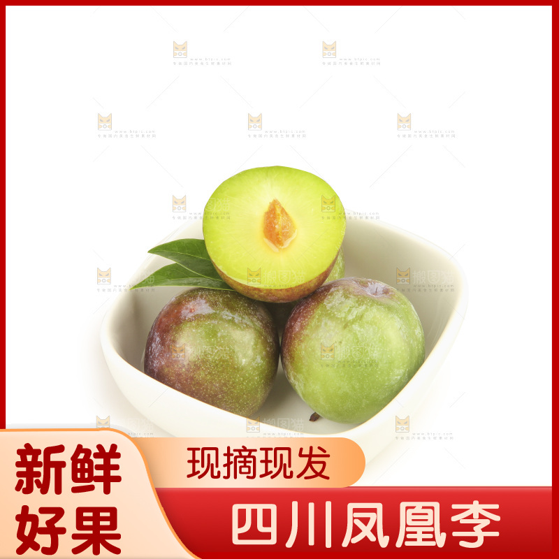 白底上的五月脆