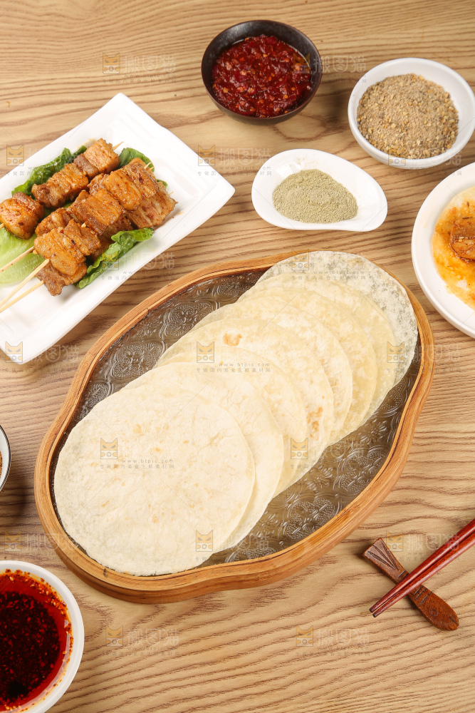 深底上的淄博小饼