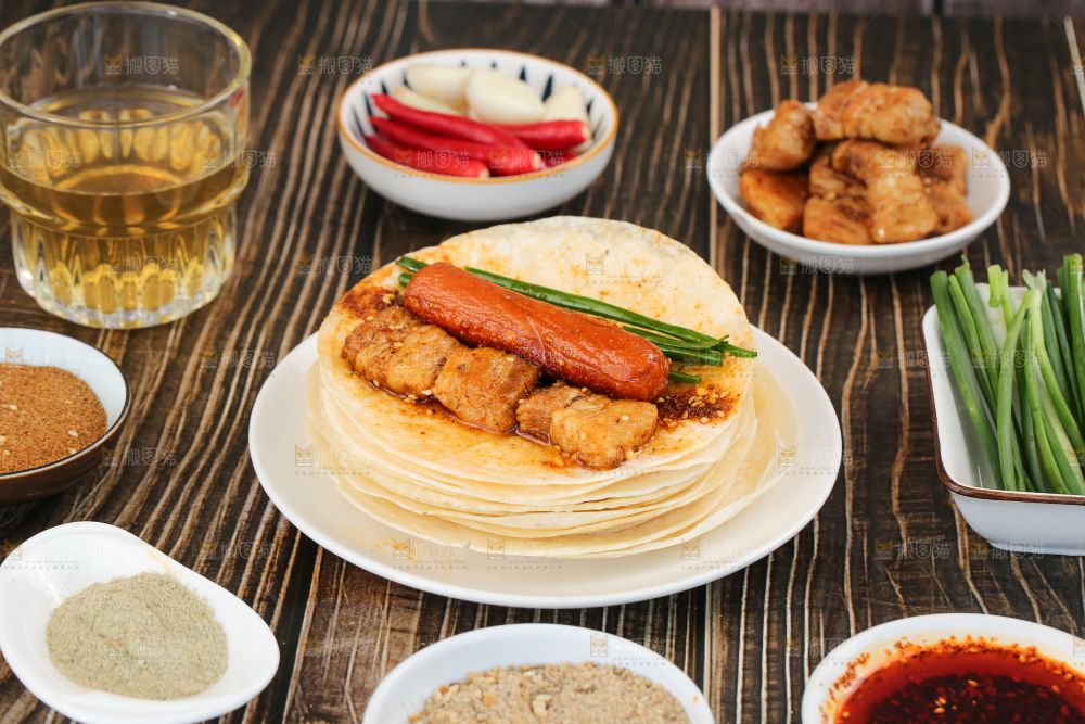 深底上的淄博小饼