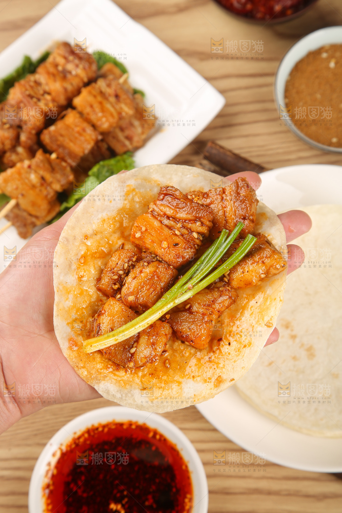 深底上的淄博小饼