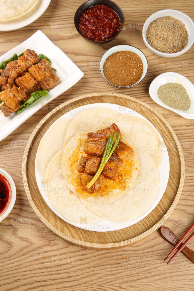 深底上的淄博小饼