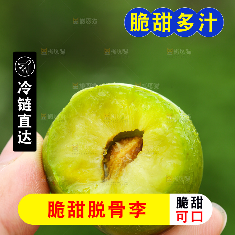 手里拿着脱骨李