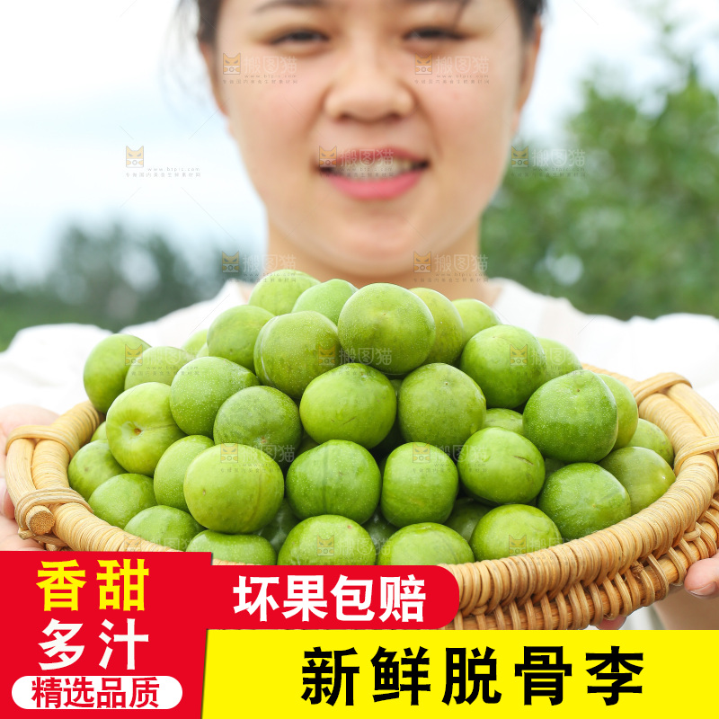 手里拿着脱骨李
