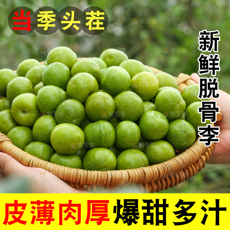 手里拿着脱骨李