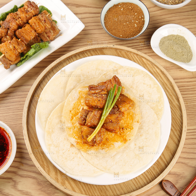 深底上的淄博小饼