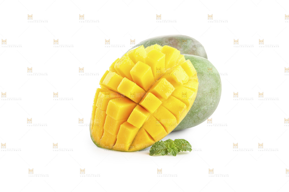 白底上的凯特芒