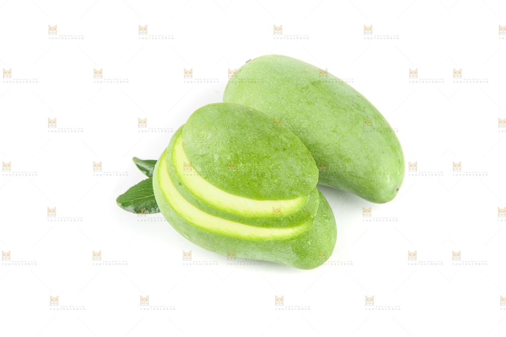 白底上的象牙芒