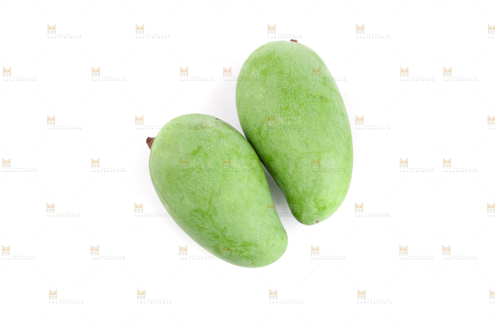 白底上的象牙芒