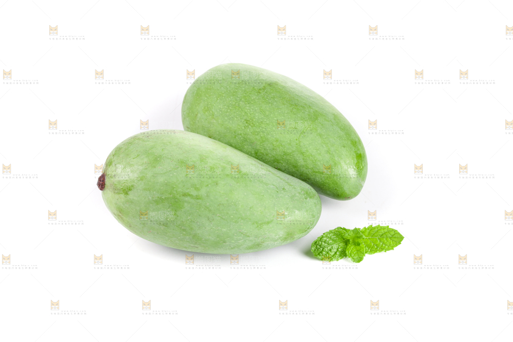 白底上的象牙芒
