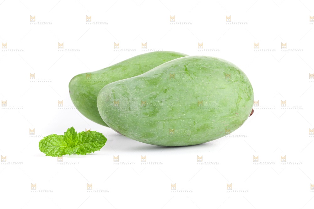 白底上的象牙芒
