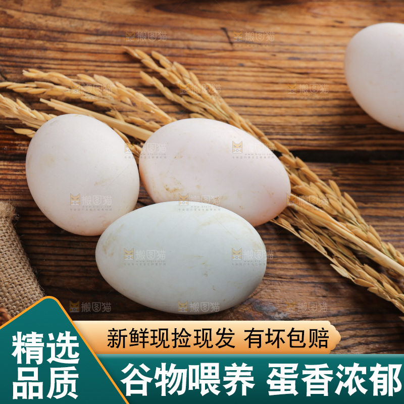深底上的鸭蛋