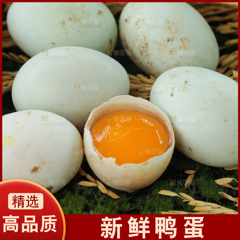 深底上的鸭蛋