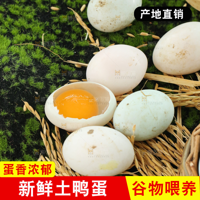 深底上的鸭蛋