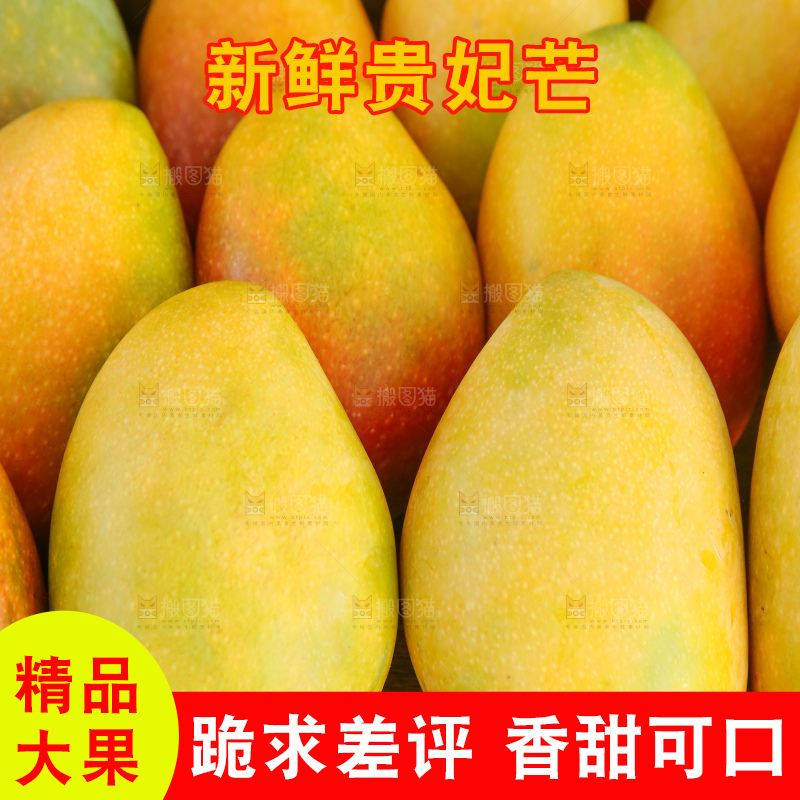 深底上的贵妃芒