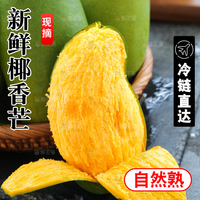 深底上的椰香芒