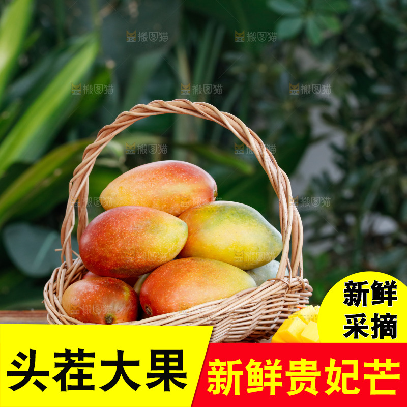 深底上的贵妃芒
