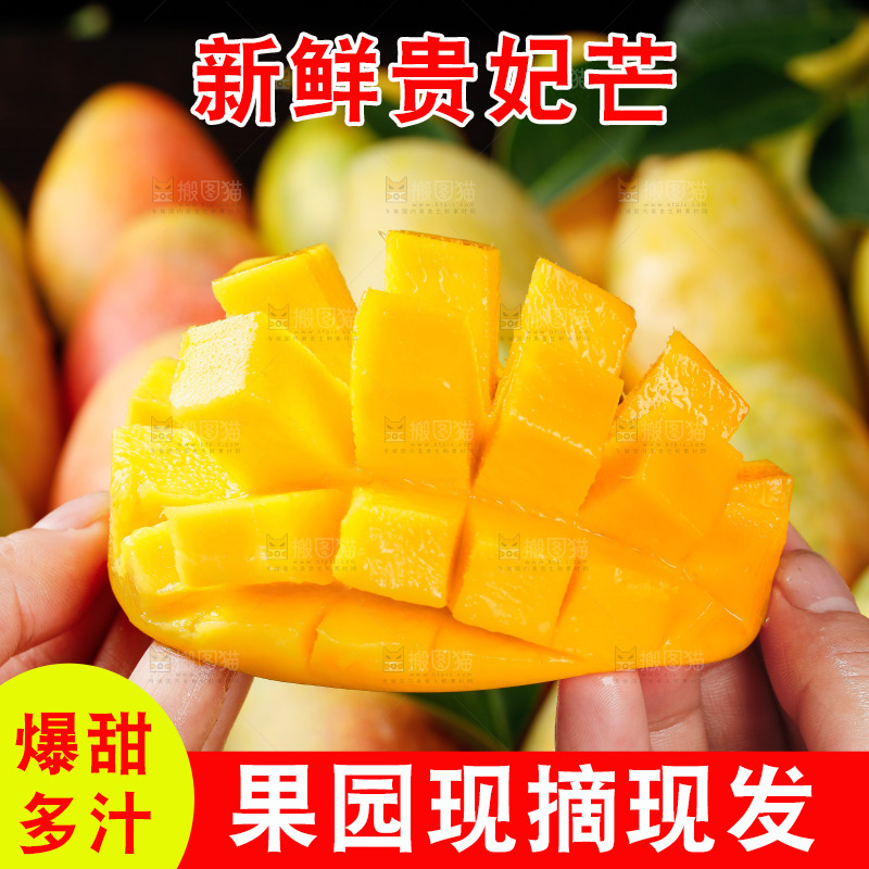深底上的贵妃芒