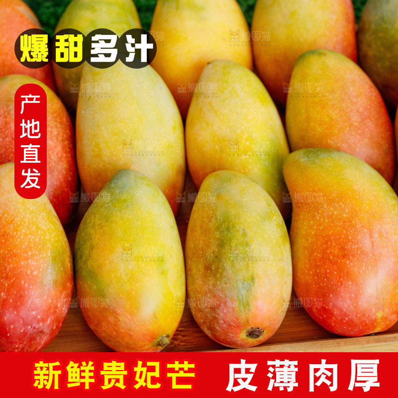 深底上的贵妃芒