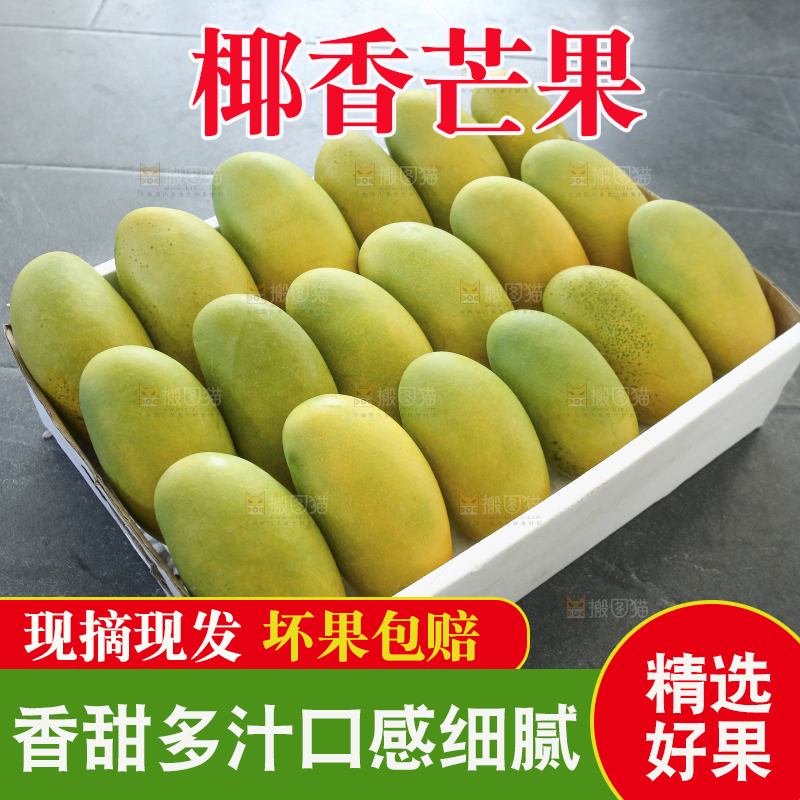 深底上的椰香芒