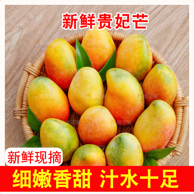 深底上的贵妃芒