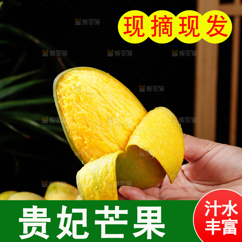 深底上的贵妃芒