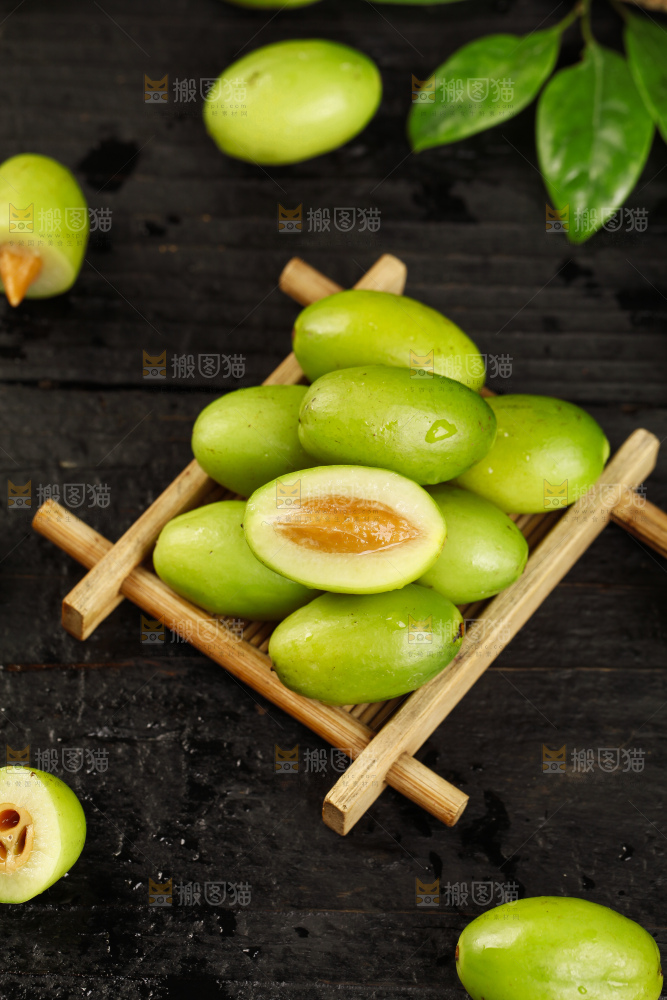 深底上的潮汕青橄榄