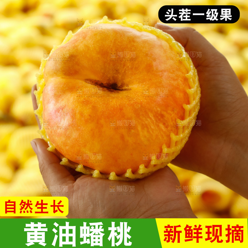 手里拿着黄油蟠桃
