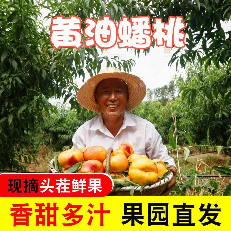手里拿着黄油蟠桃