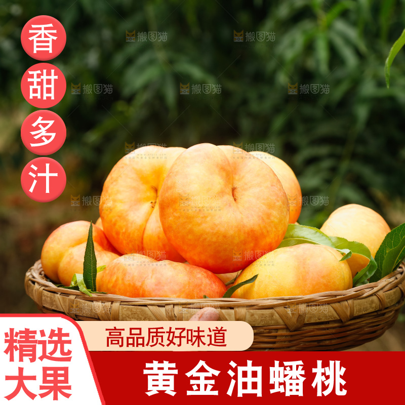 手里拿着黄油蟠桃