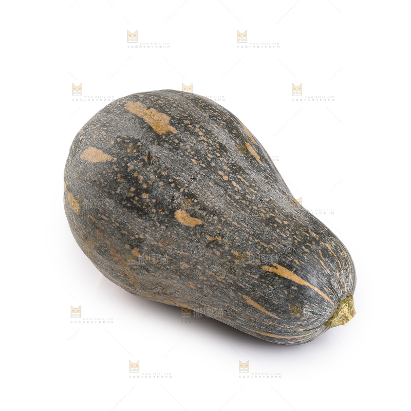 白底上的香芋南瓜